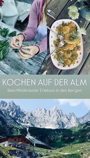 kochen auf der Alm