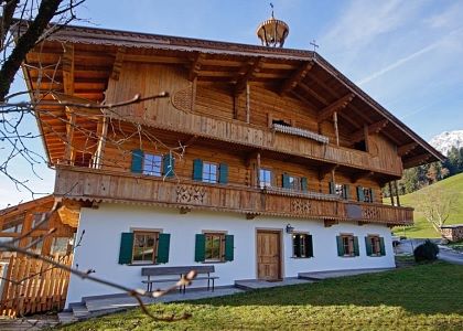 "Villa Rieplerhof" Luxus Bauernhaus mit Wellness in Ellmau